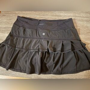 Lululemon Black Tennis Skirt Size 6
